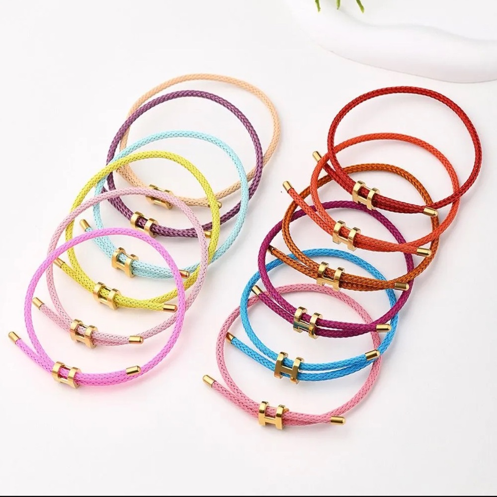 Colorful Braided Bracelets